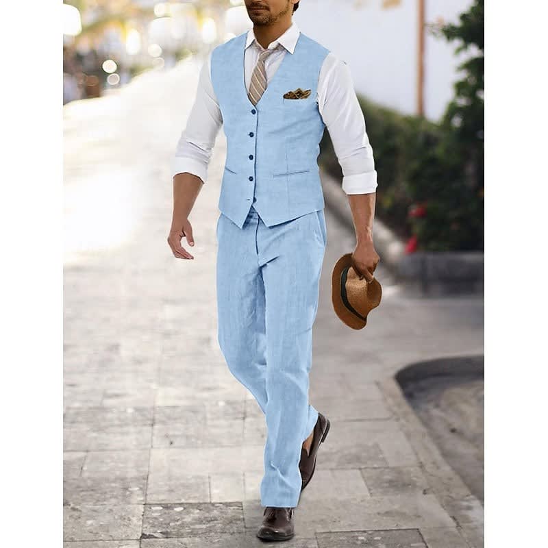 Galvin Tailored Waistcoat And Trousers Set_2