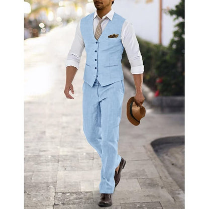 Galvin Tailored Waistcoat And Trousers Set_2