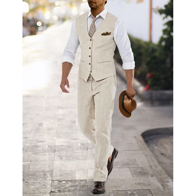 Galvin Tailored Waistcoat And Trousers Set_3