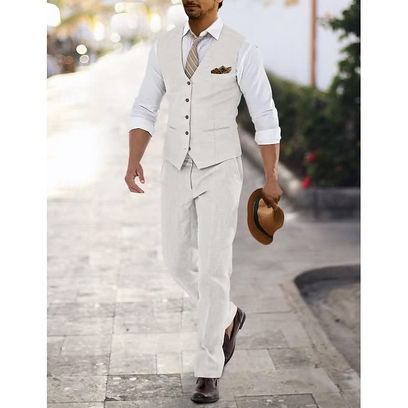 Galvin Tailored Waistcoat And Trousers Set_5