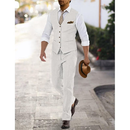 Galvin Tailored Waistcoat And Trousers Set_5