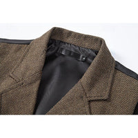 Denton Herringbone Tweed Double Breasted Waistcoat