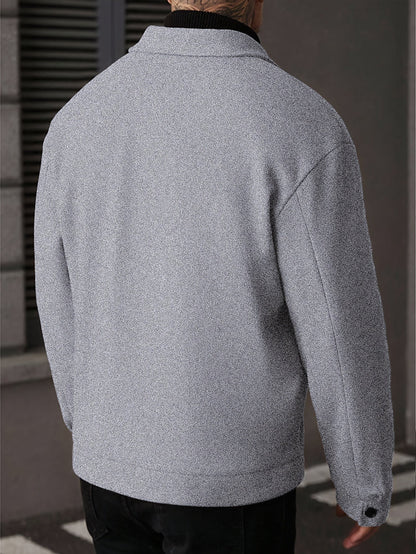 Dixon Brushed Flap Pocket Overshirt Jacket_12