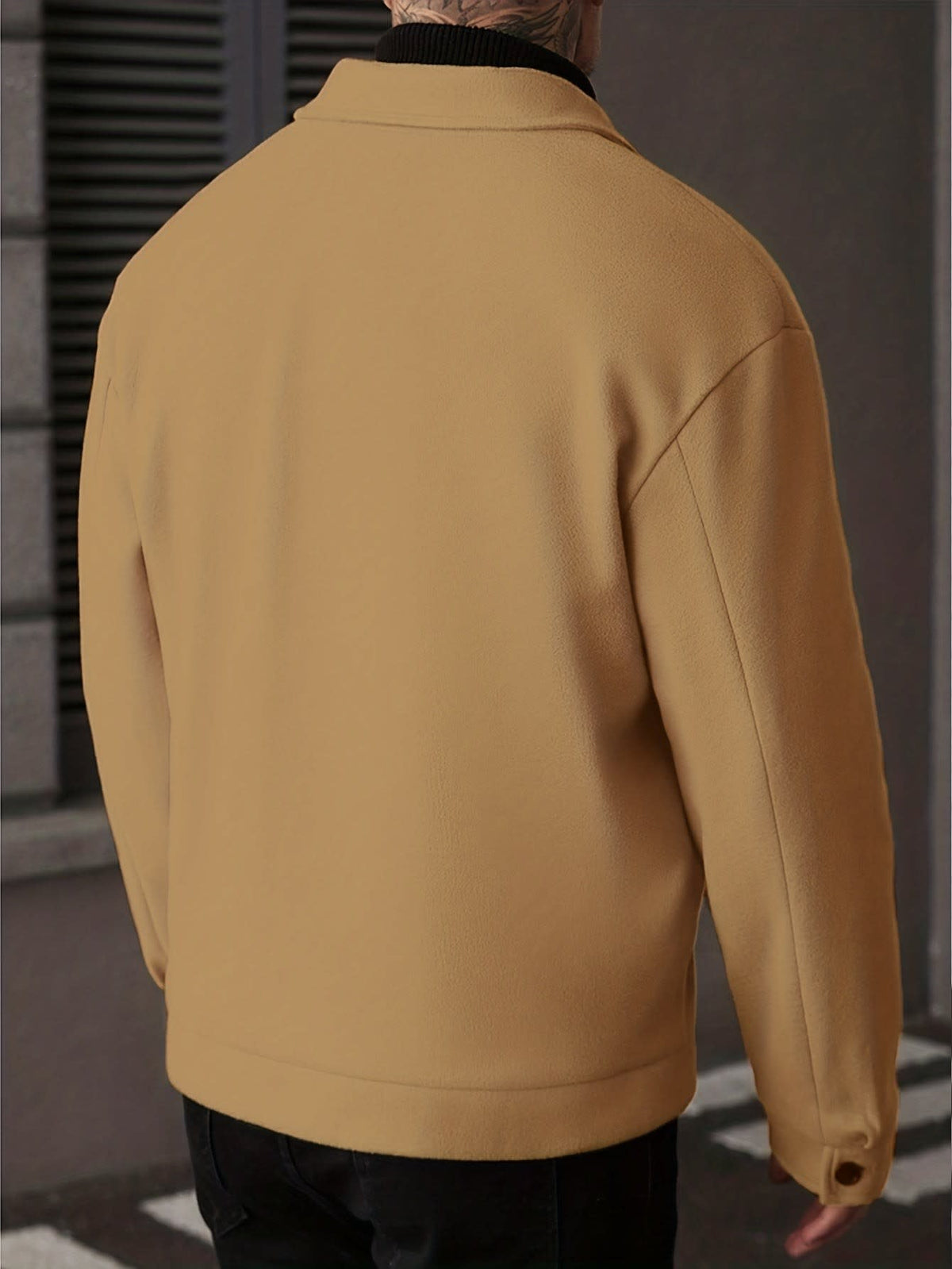 Dixon Brushed Flap Pocket Overshirt Jacket