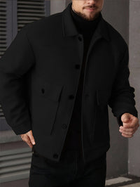 Dixon Brushed Flap Pocket Overshirt Jacket