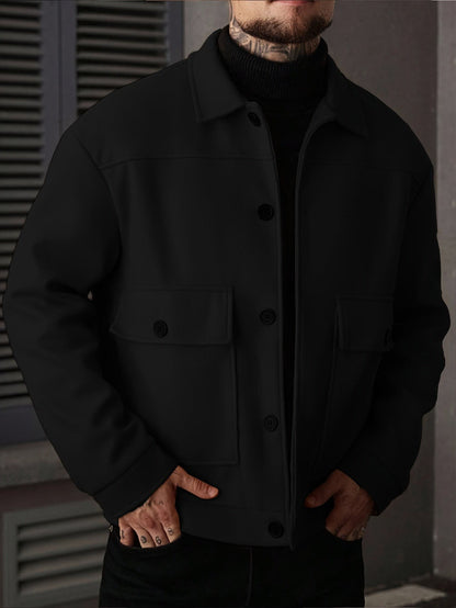 Dixon Brushed Flap Pocket Overshirt Jacket_28