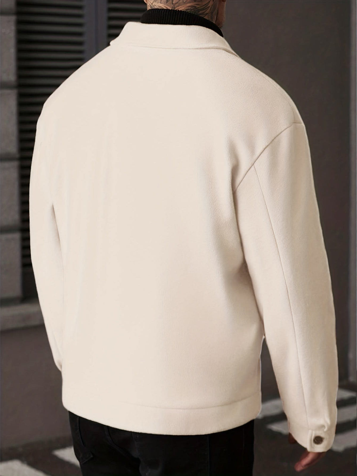 Dixon Brushed Flap Pocket Overshirt Jacket