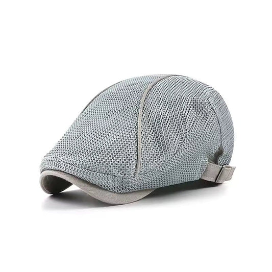 Connell Open Mesh Flat Cap_1