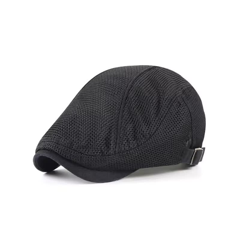 Connell Open Mesh Flat Cap
