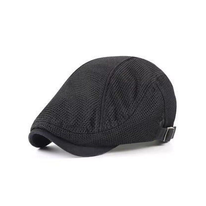 Connell Open Mesh Flat Cap_2