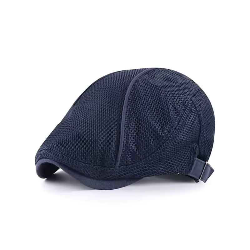 Connell Open Mesh Flat Cap