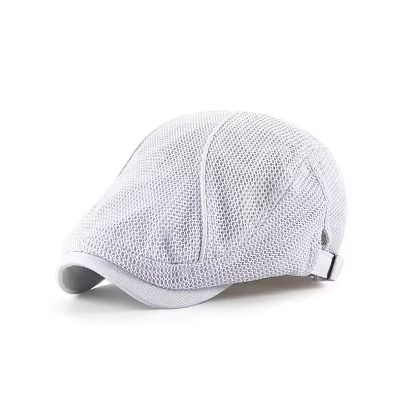 Connell Open Mesh Flat Cap