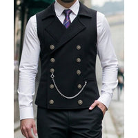 Gardner Double Breasted Peak Lapel Waistcoat
