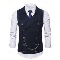 Gardner Double Breasted Peak Lapel Waistcoat