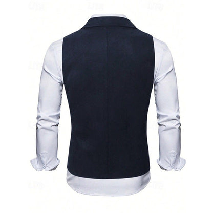Gardner Double Breasted Peak Lapel Waistcoat_12