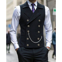 Gardner Double Breasted Peak Lapel Waistcoat