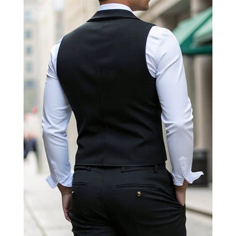 Gardner Double Breasted Peak Lapel Waistcoat