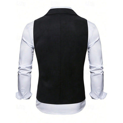 Gardner Double Breasted Peak Lapel Waistcoat_6