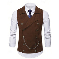 Gardner Double Breasted Peak Lapel Waistcoat