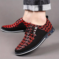 Marcel Printed Lace Up Sneakers