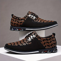 Marcel Printed Lace Up Sneakers