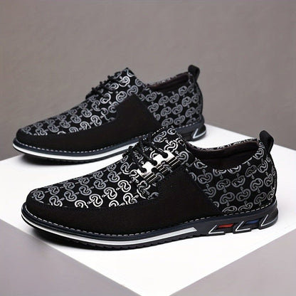 Marcel Printed Lace Up Sneakers_6