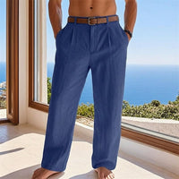 Bishop Pleated Front Summer Trousers