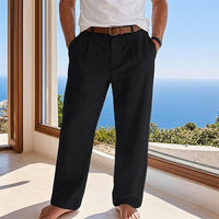 Bishop Pleated Front Summer Trousers
