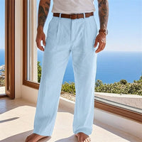 Bishop Pleated Front Summer Trousers