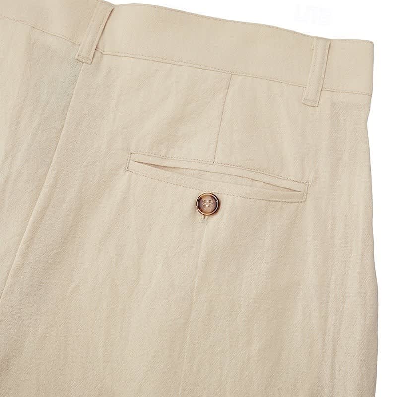 Bishop Pleated Front Summer Trousers