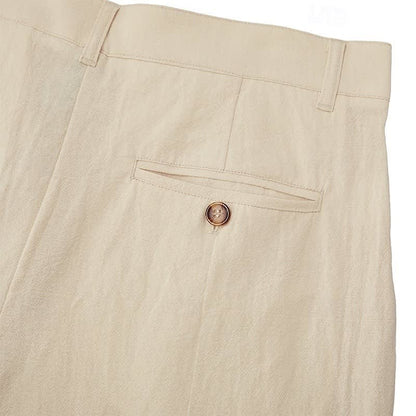 Bishop Pleated Front Summer Trousers_8