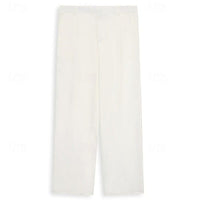Hughes Flat Front Straight Leg Trousers