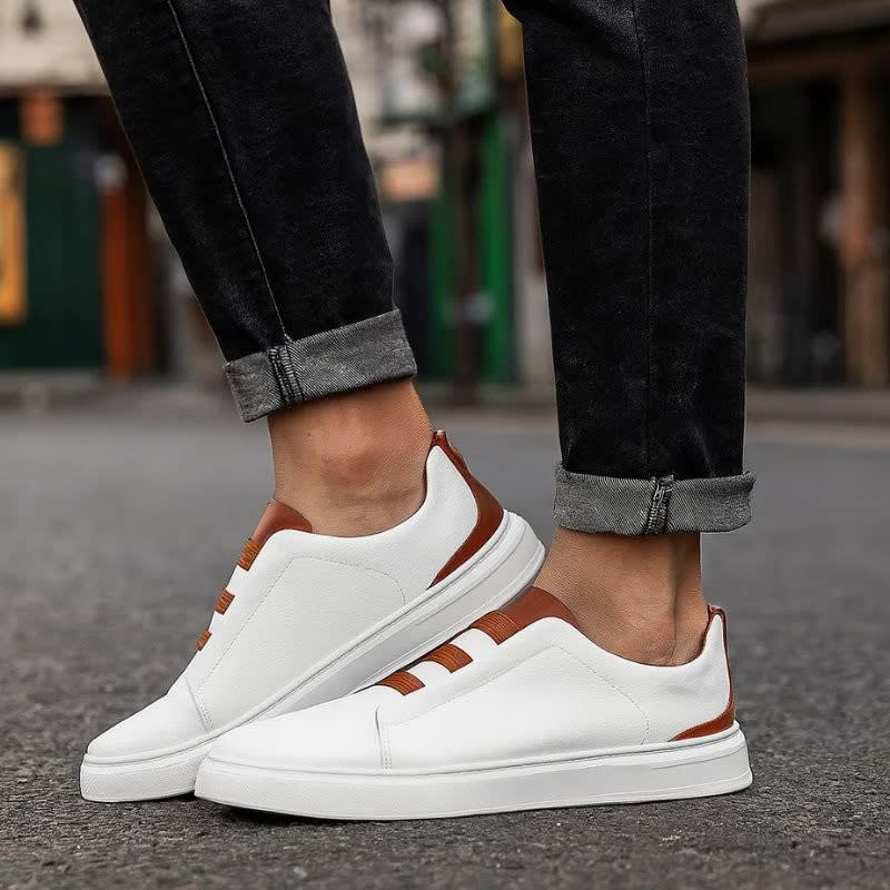 Inigo Elastic Strap Slip On Sneakers