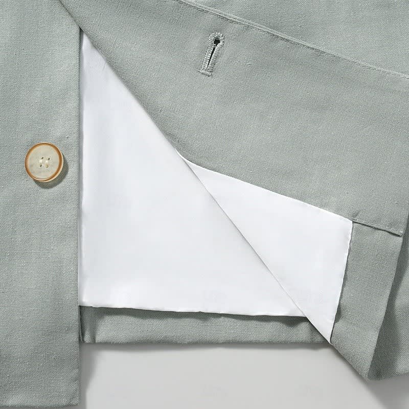 Delmar Mandarin Collar Button Front Jacket