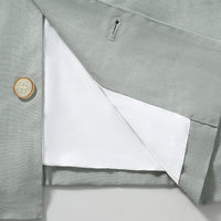 Delmar Mandarin Collar Button Front Jacket