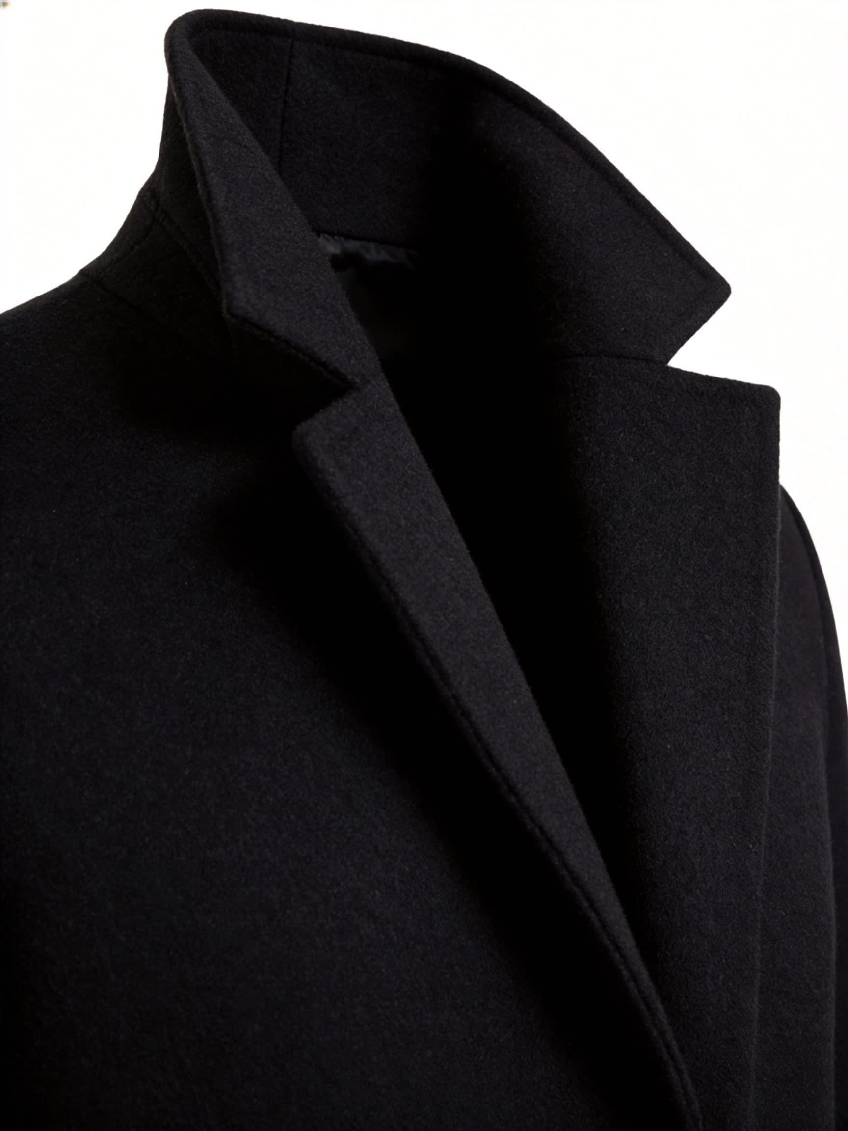 Eamon Notch Lapel Longline Overcoat_12