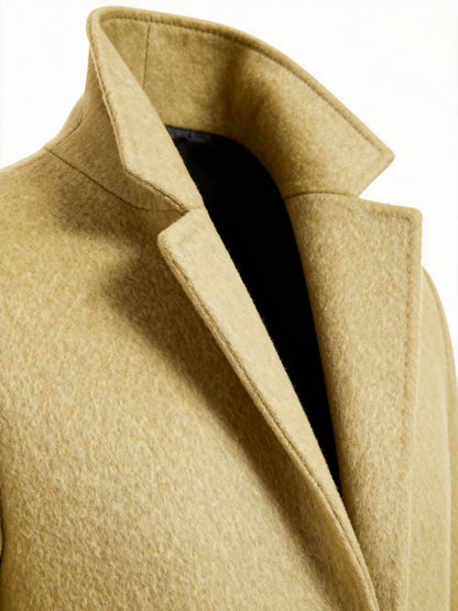 Eamon Notch Lapel Longline Overcoat_18