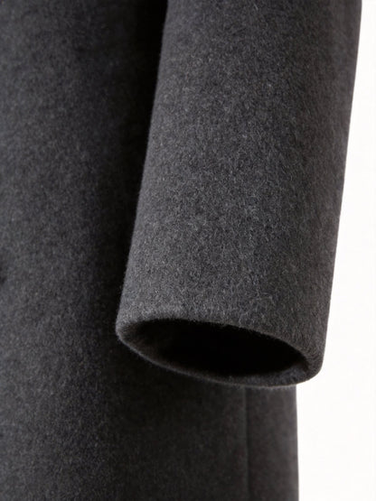 Eamon Notch Lapel Longline Overcoat_28