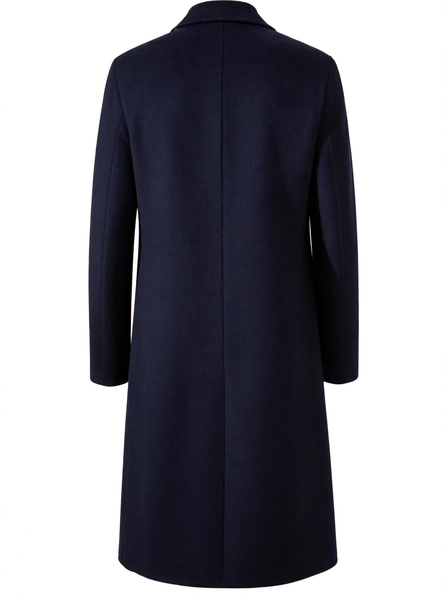 Eamon Notch Lapel Longline Overcoat_3