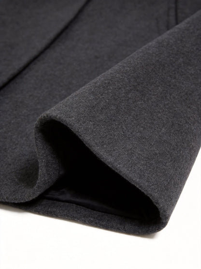 Eamon Notch Lapel Longline Overcoat_30