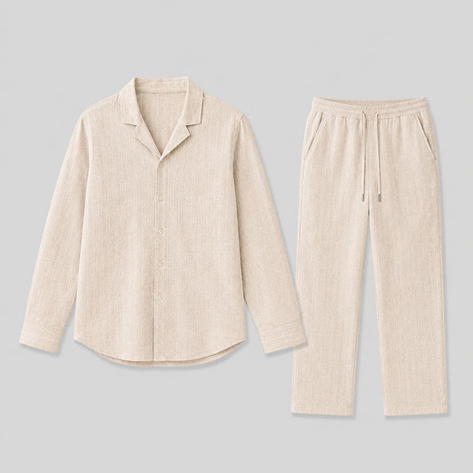 Langford Textured Linen Two Piece Set_1