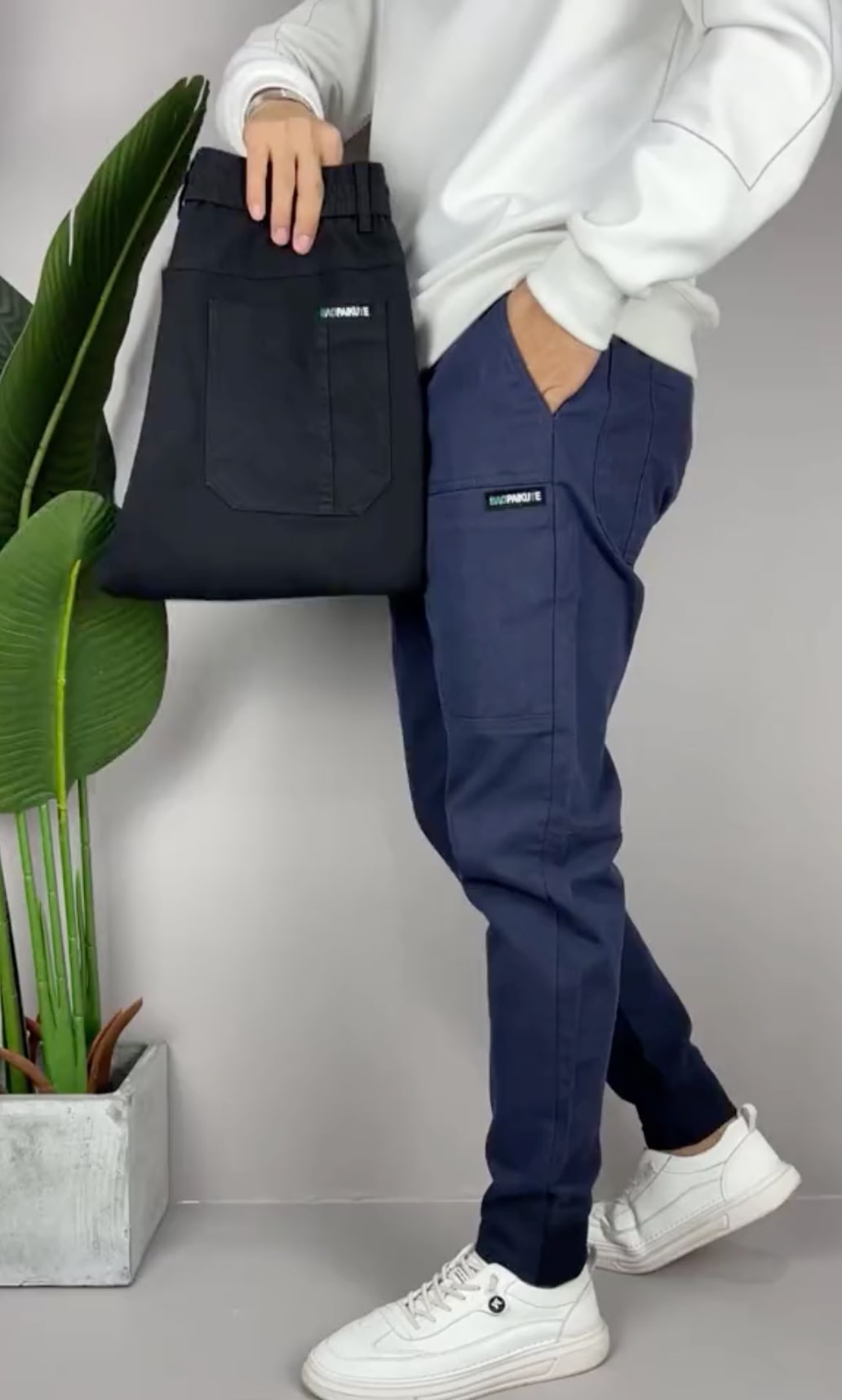 Rupert Stretch Tapered Pants_4