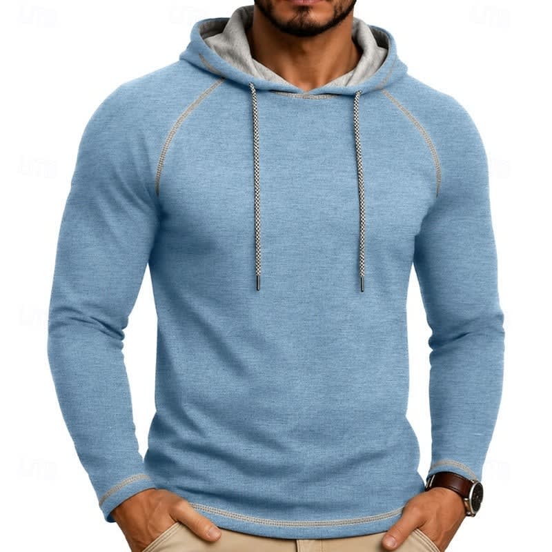 Idris Raglan Sleeve Pullover Hoodie