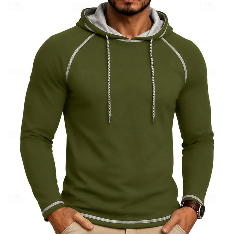 Idris Raglan Sleeve Pullover Hoodie