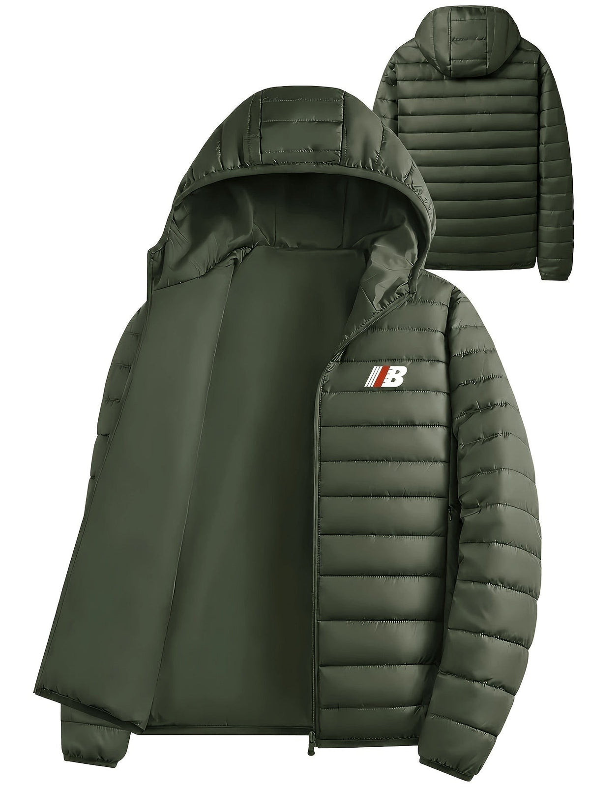 Jethro Lightweight Quilted Hooded Jacket