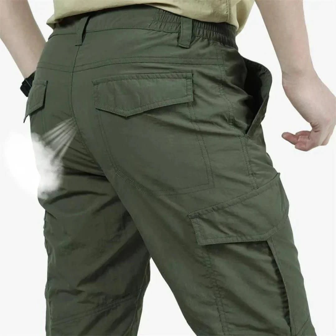 Rowland Lightweight Cotton Cargo Pants_1