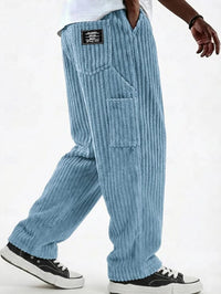 Jared Wide Wale Corduroy Straight Leg Trousers