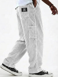 Jared Wide Wale Corduroy Straight Leg Trousers