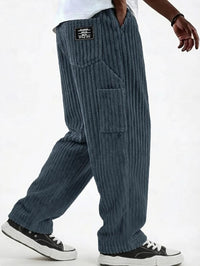 Jared Wide Wale Corduroy Straight Leg Trousers