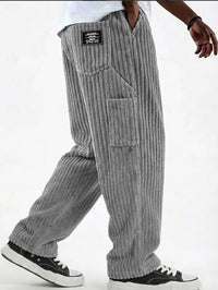 Jared Wide Wale Corduroy Straight Leg Trousers
